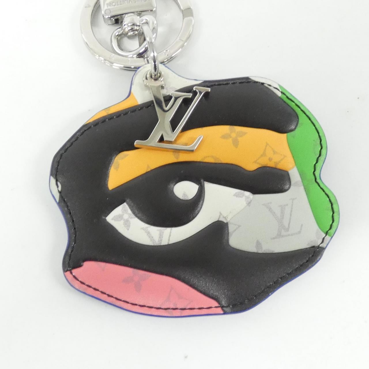 ルイヴィトン モノグラム キーホルダー LVポートレート M01402 キーホルダー