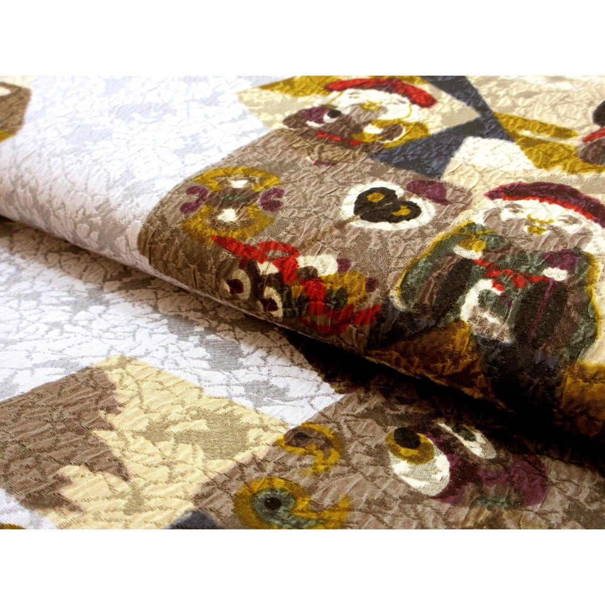 【未使用品】袋帯　染帯　全通柄