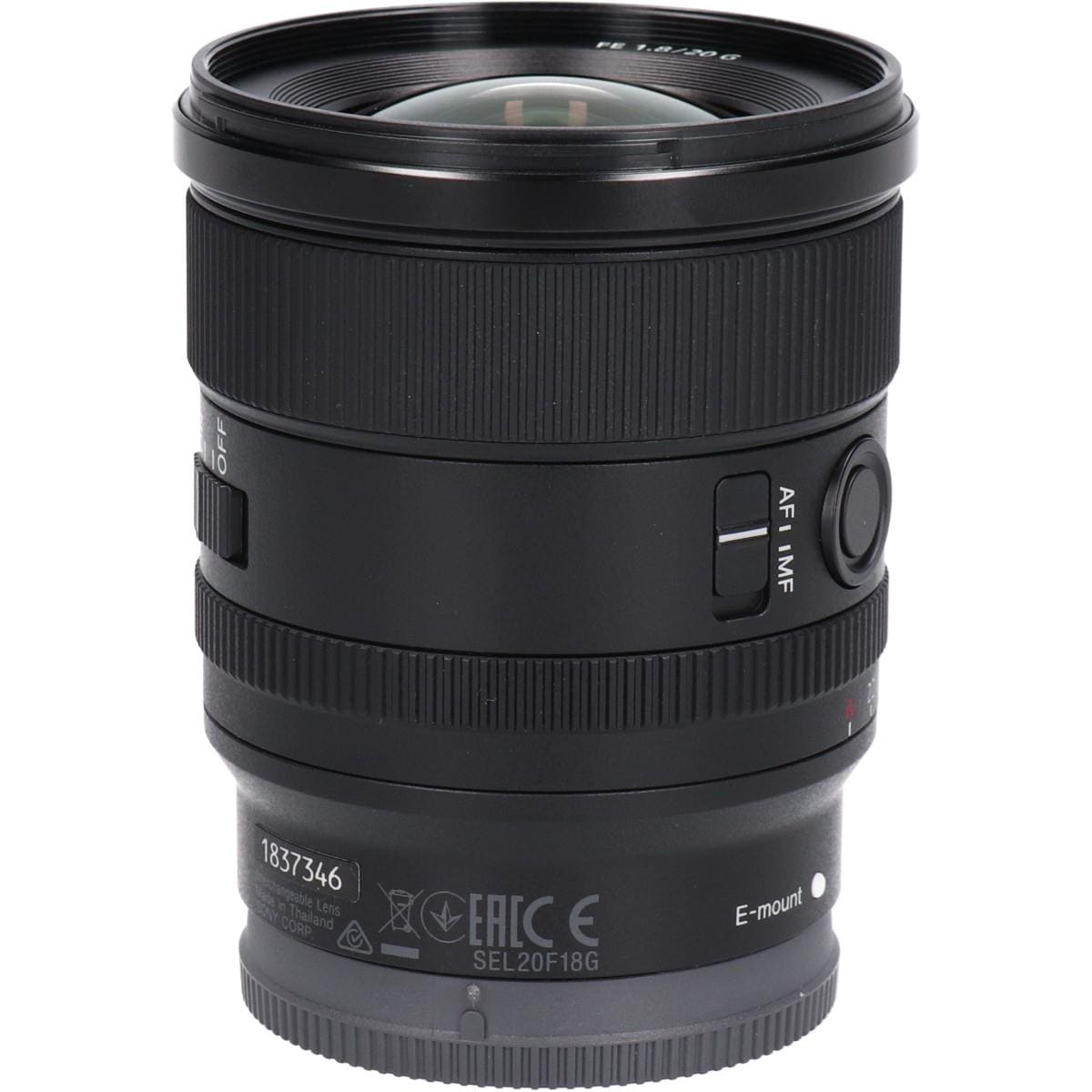 ＦＥ２０ｍｍ　Ｆ１．８Ｇ（ＳＥＬ２０Ｆ１８Ｇ）