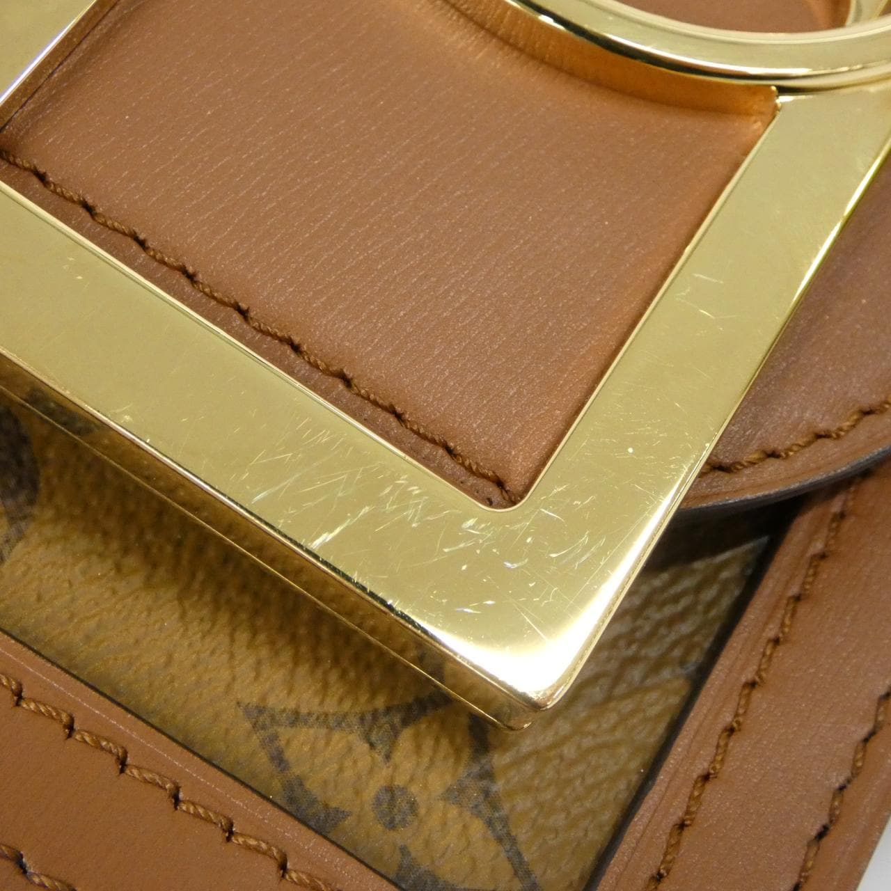 ルイヴィトン モノグラム ドーフィーヌ ロック XL M46537 ショルダーバッグ