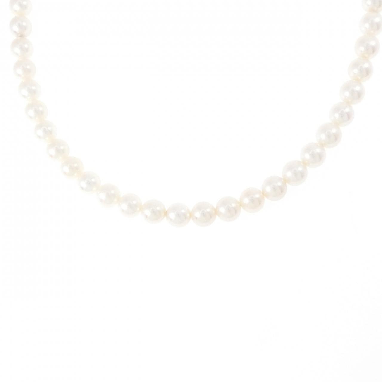 シルバークラスプ アコヤパール ネックレス 6-6.5mm