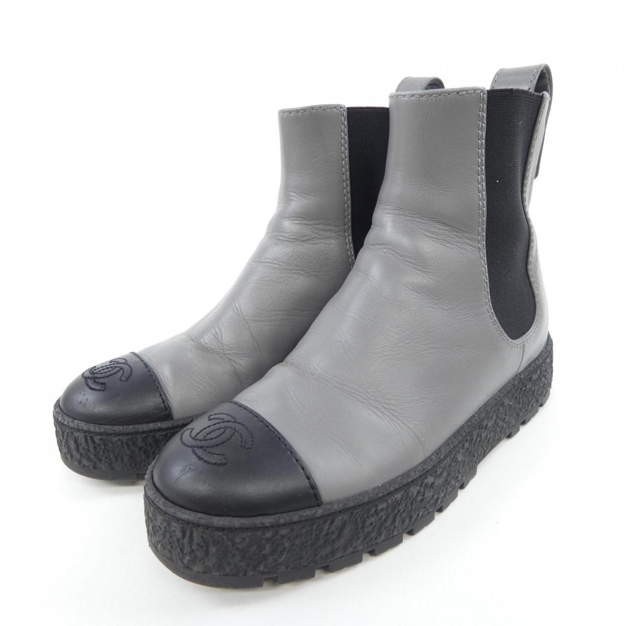 シャネル CHANEL アンクルブーツ ターンロック G37927X56283 ブーツ