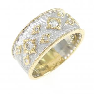 PT900/K18YG ダイヤモンド リング 0.20CT