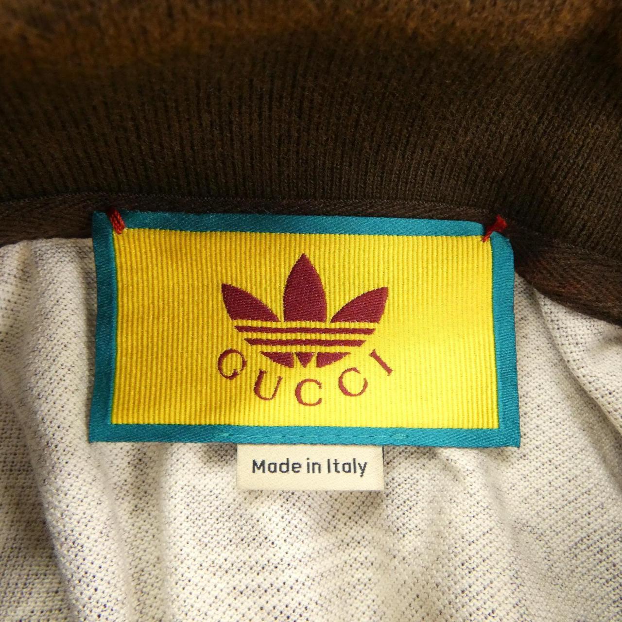 グッチ GUCCI ADIDAS 700497 XJE1M ポロシャツ