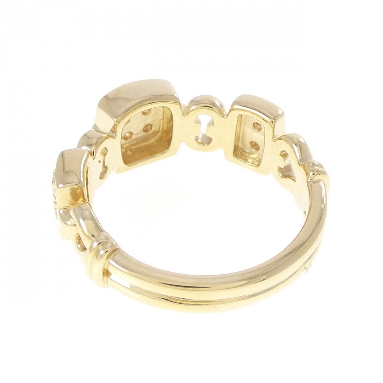 K18YG ダイヤモンド リング 0.16CT