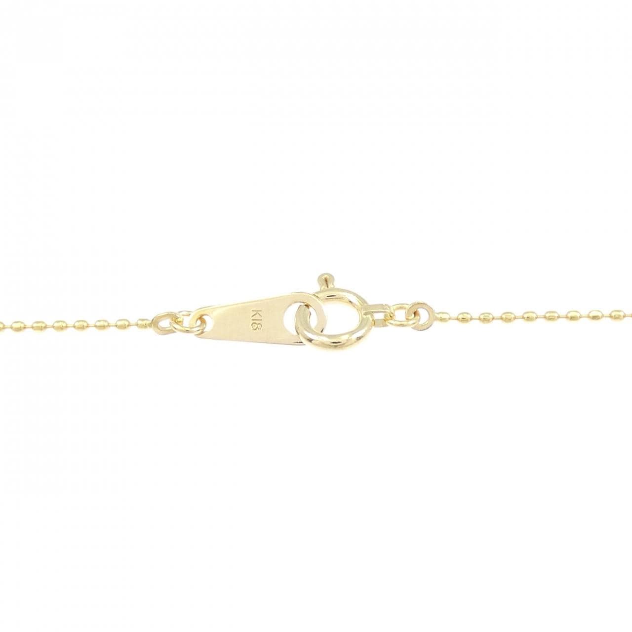 K18YG ダイヤモンド ネックレス 0.10CT