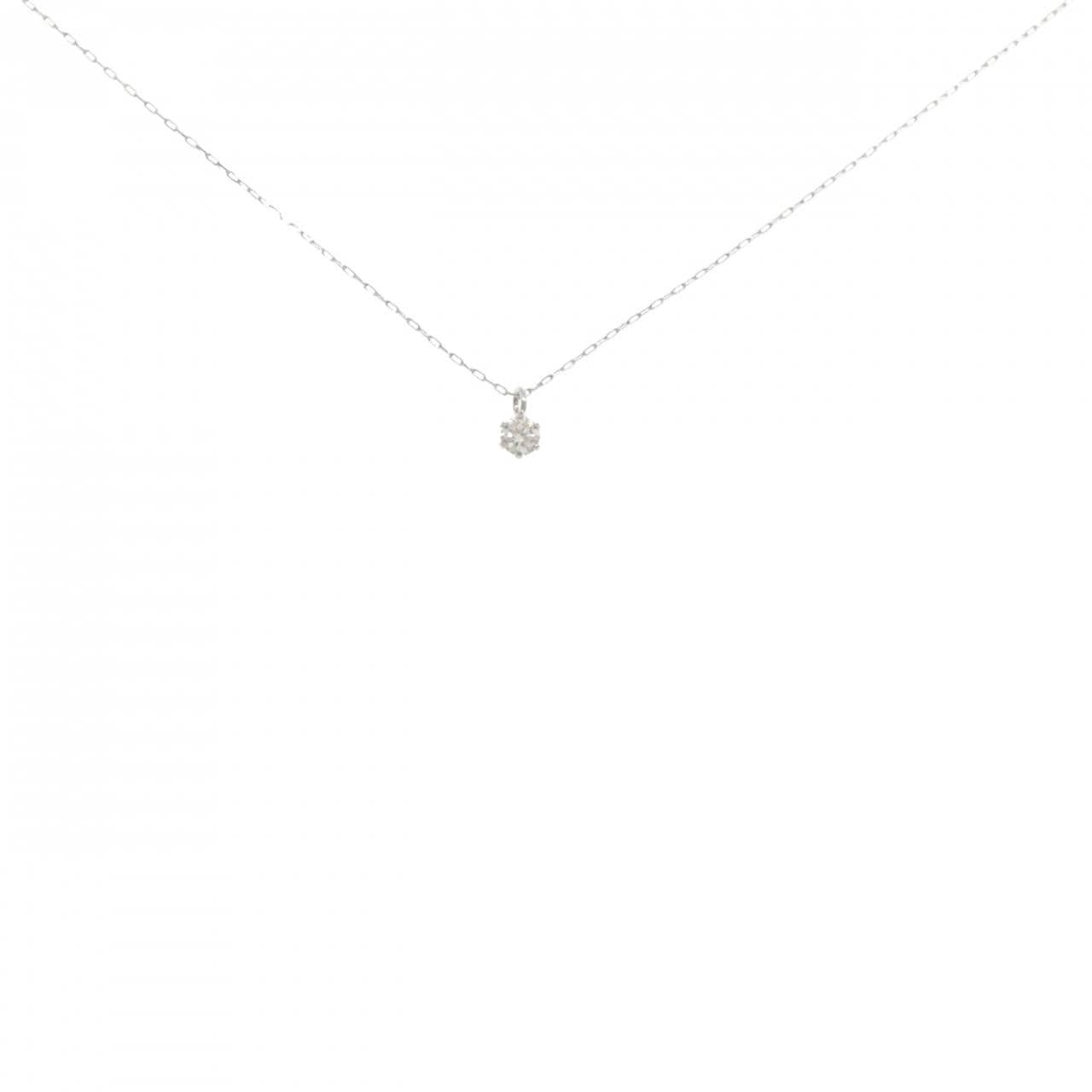 PT900/PT850 ダイヤモンド ネックレス 0.08CT