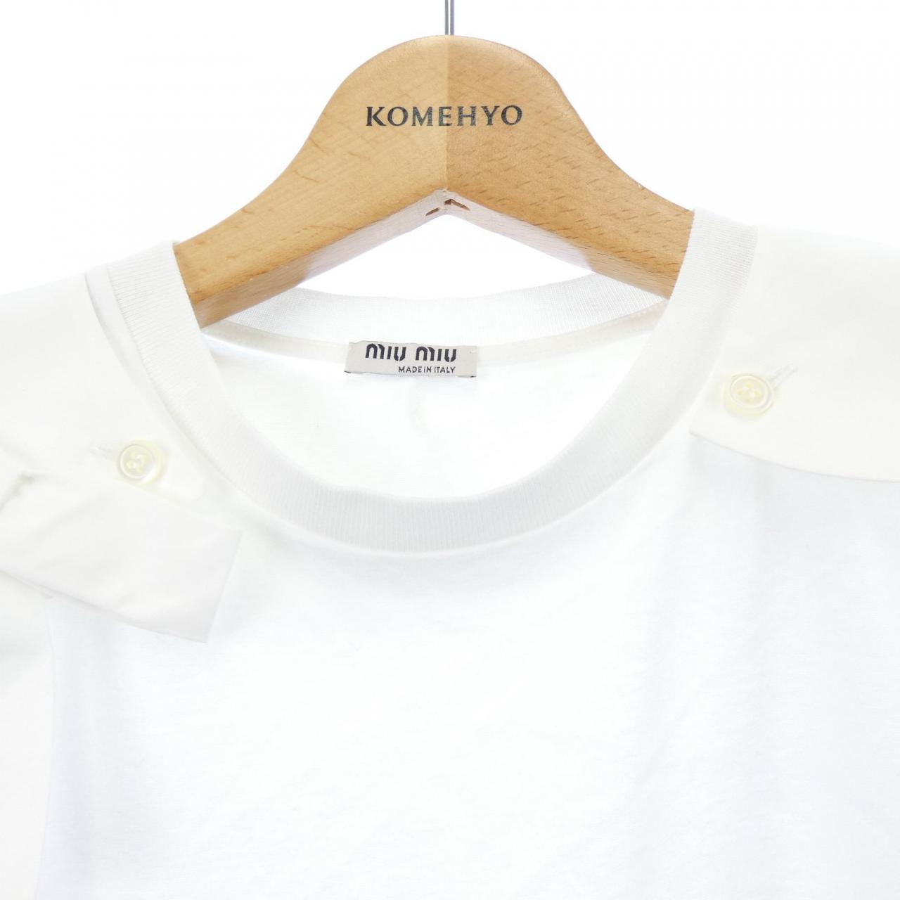 ミュウミュウ MIU MIU MJN028 1RJ8 Tシャツ