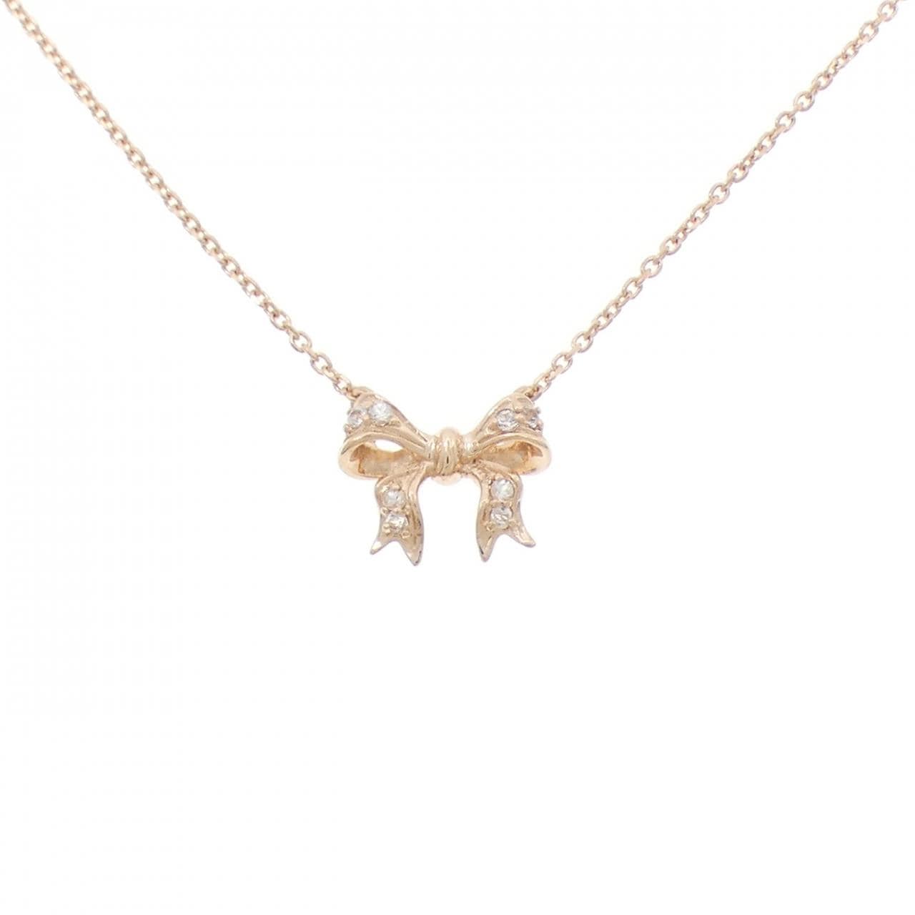 サマンサティアラ ホワイトサファイヤ ネックレス