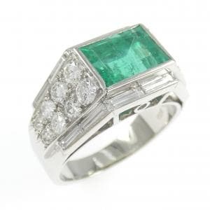 PT950 エメラルド リング