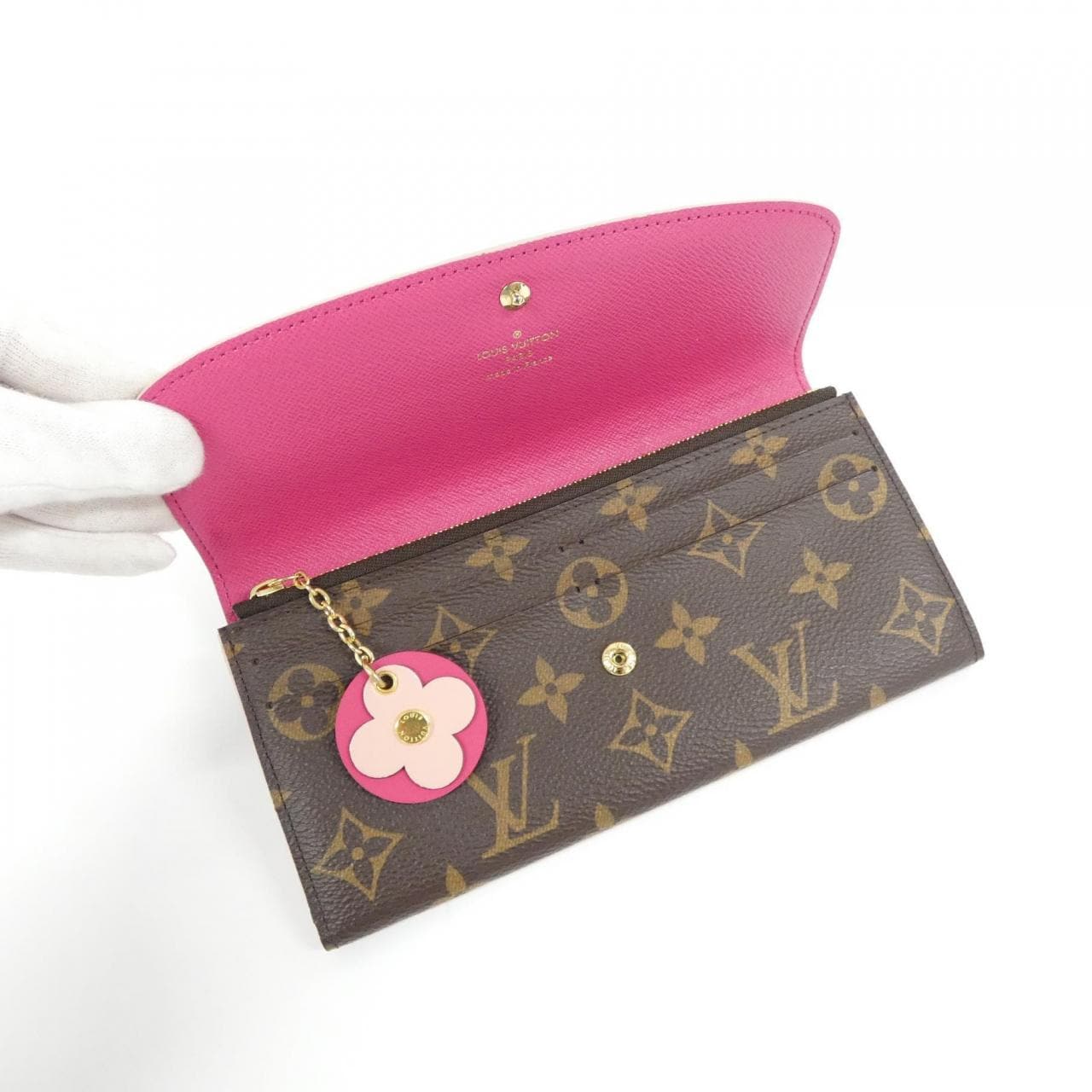 ルイヴィトン モノグラム ポルトフォイユ エミリー M68313 財布