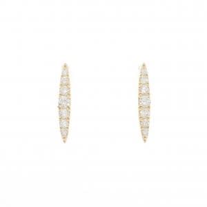 【リメイク】K18YG ダイヤモンド ピアス 0.30CT