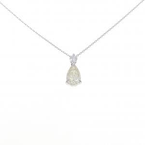 PT850 ダイヤモンド ネックレス 1.117CT