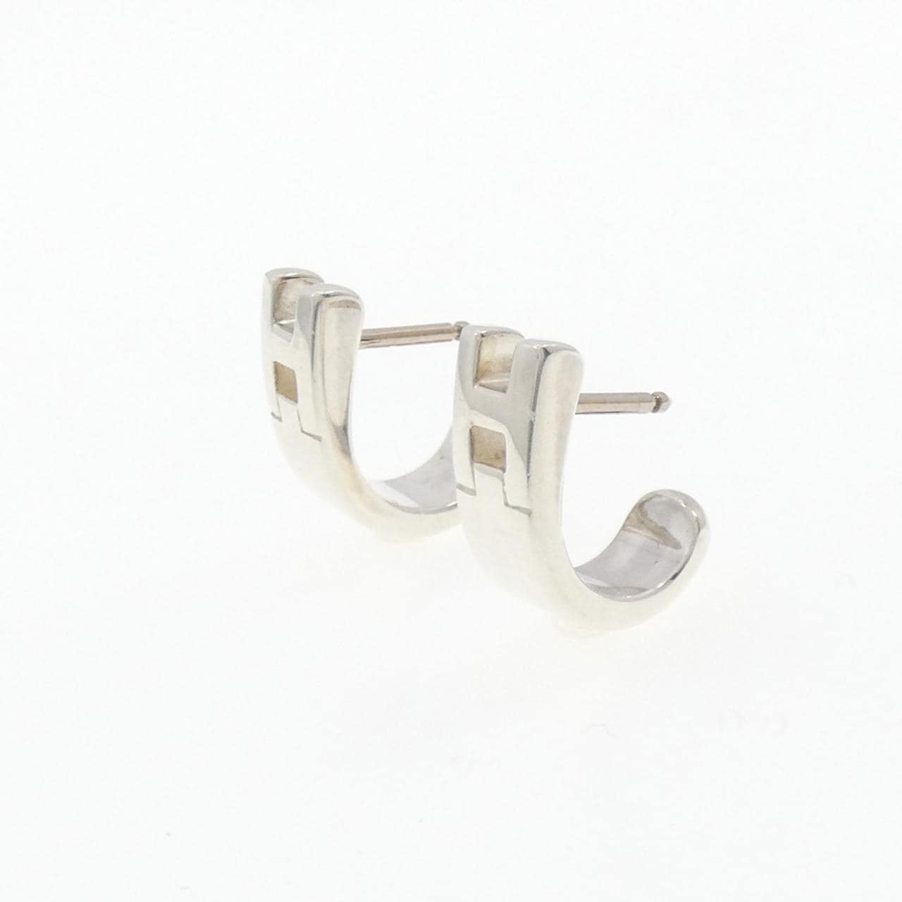 Hロゴ エルメス ピアス ネックレス ヴィンテージピアス ヴィンテージボタン コメ兵｜【ヴィンテージ】エルメス 925 ピアス｜HERMES