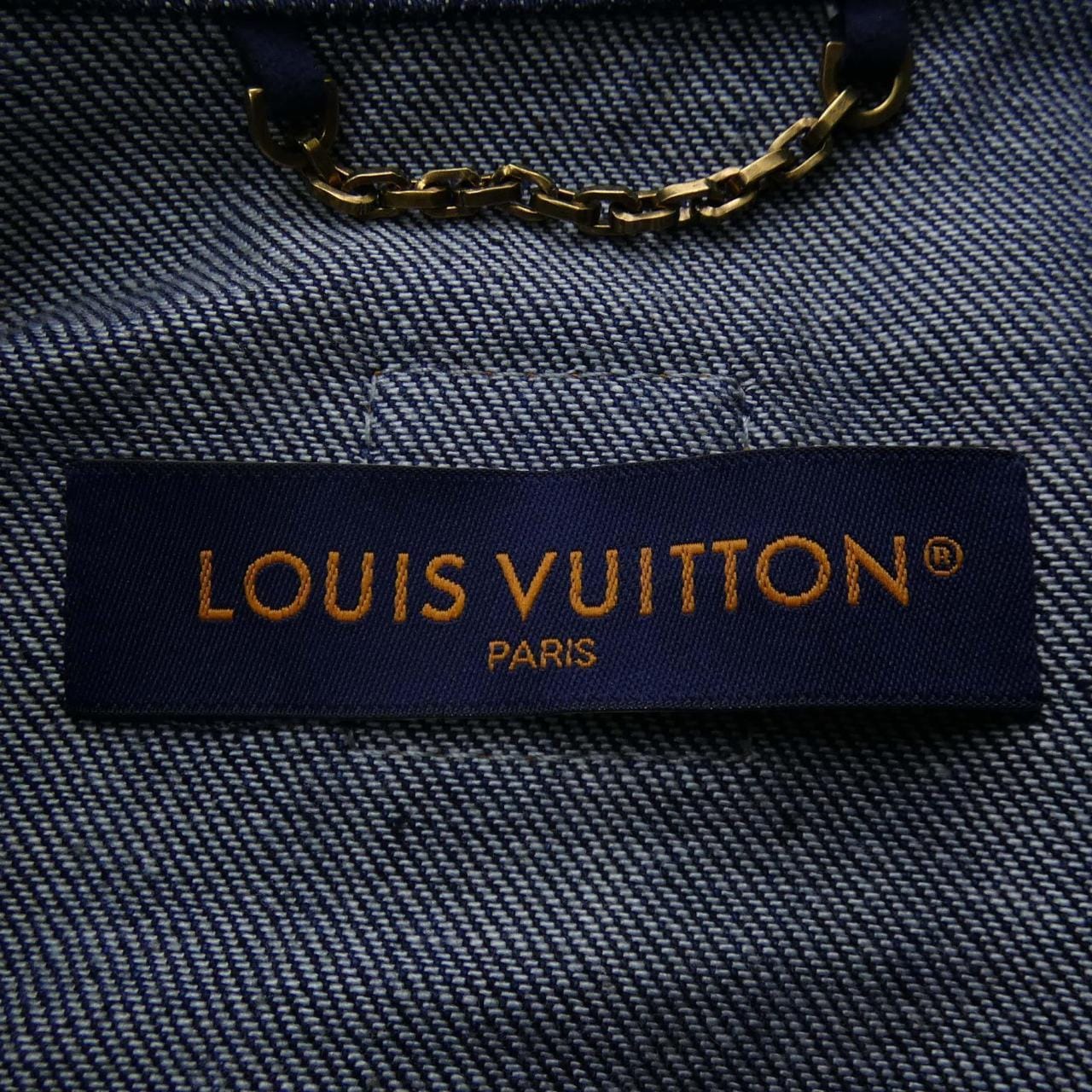 ルイヴィトン LOUIS VUITTON ショートスリーブ デニムシャツ HTS17WVON S/Sシャツ
