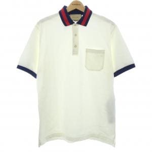 グッチ GUCCI ウェブ ストライプ カラー(襟)付き コットンピケ ポロシャツ 701735 XJELJ ポロシャツ