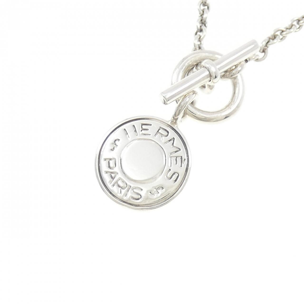 HERMES amulettes H 五彩紙屑項鍊