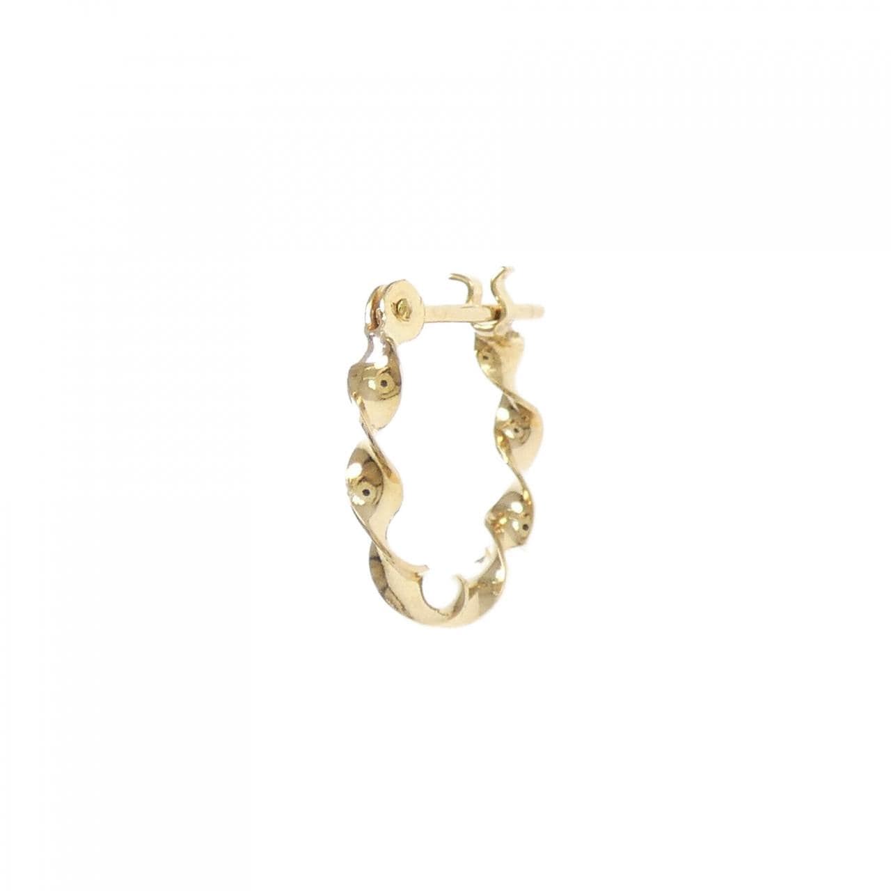 K18YG ピアス 片耳