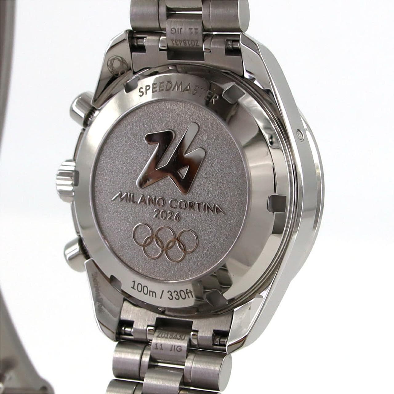 オメガ スピードマスター38 ミラノ･コルティナ2026 522.30.38.50.04.001 SS 自動巻