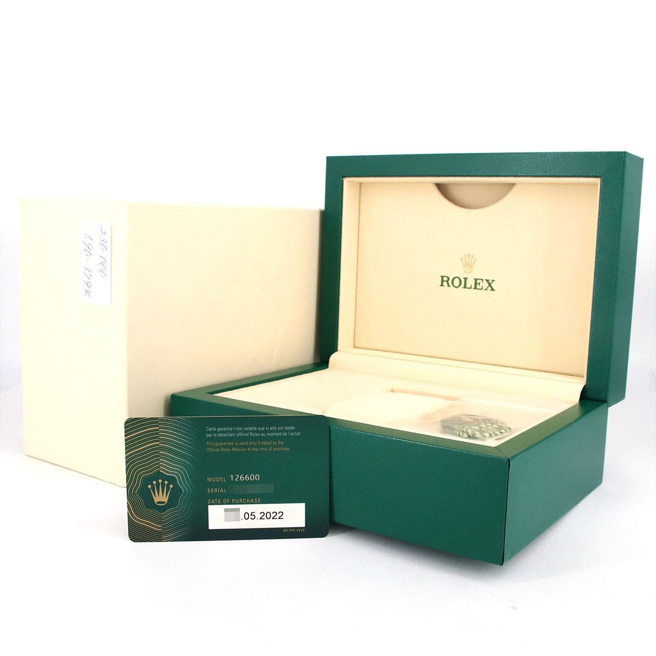 ロレックス シードゥエラー 126600 SS 自動巻 ランダム番