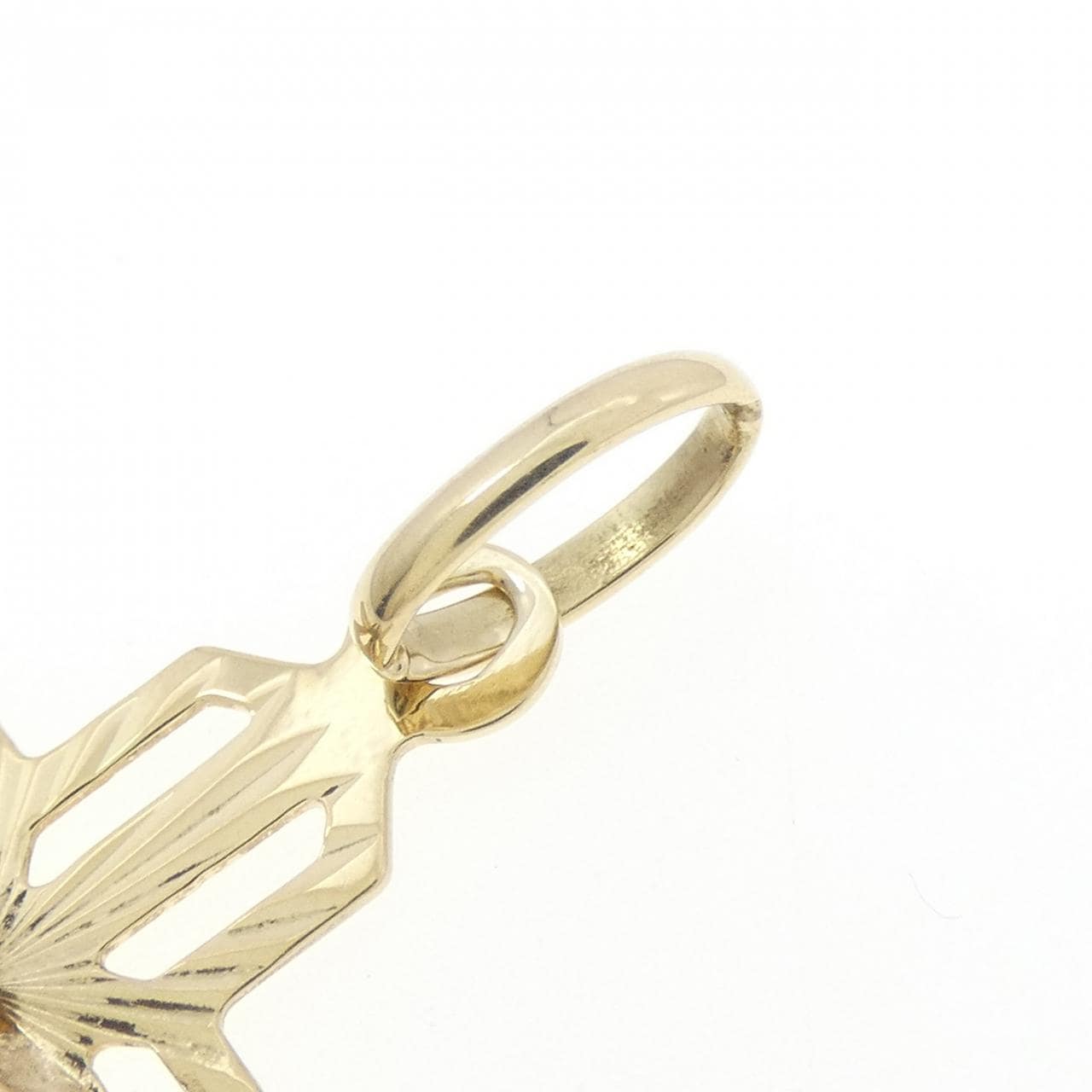 585YG クロス ペンダント