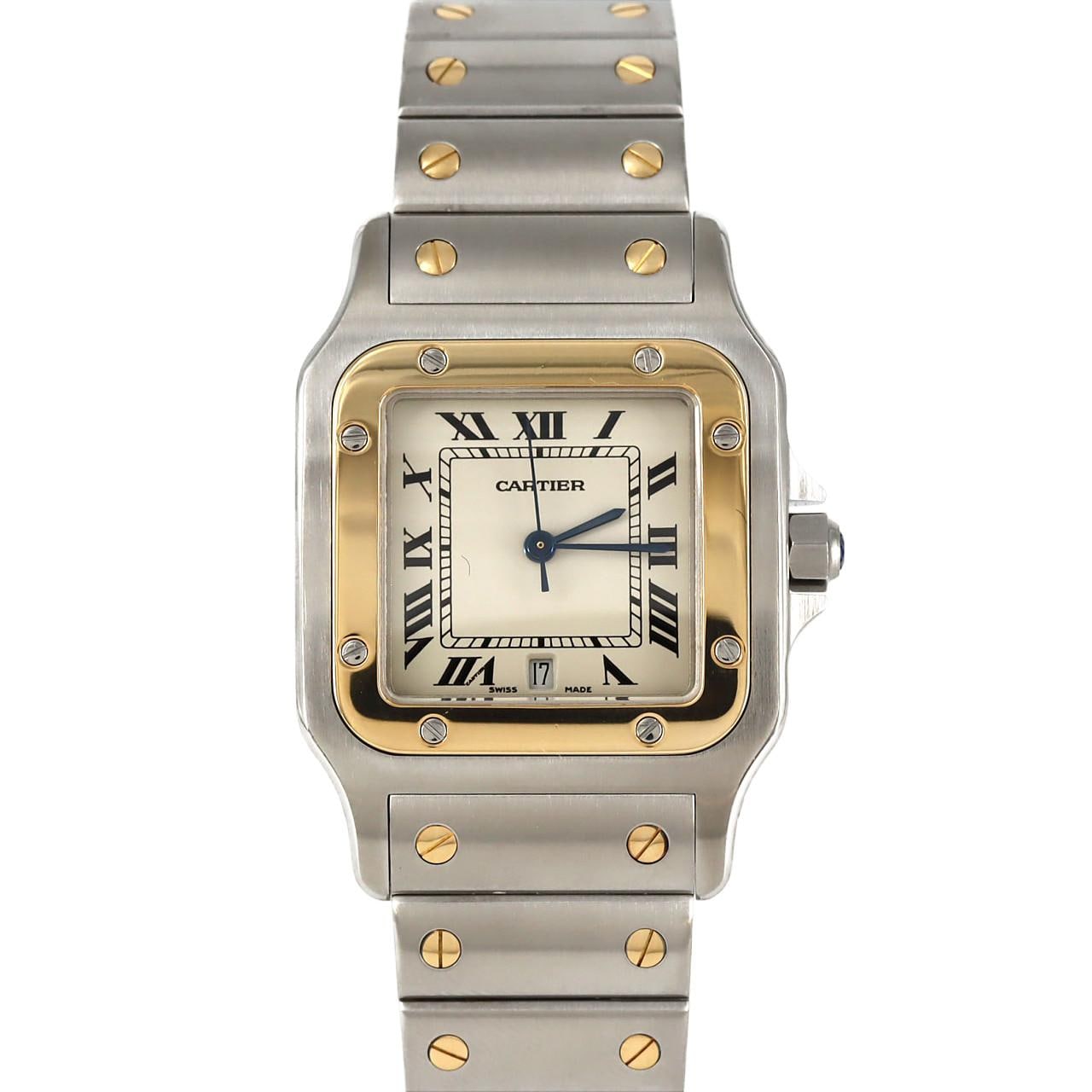 カルティエ サントスガルベLM コンビ W20011C4 SSxYG クォーツ