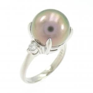 PT900 黒蝶パール リング 12mm