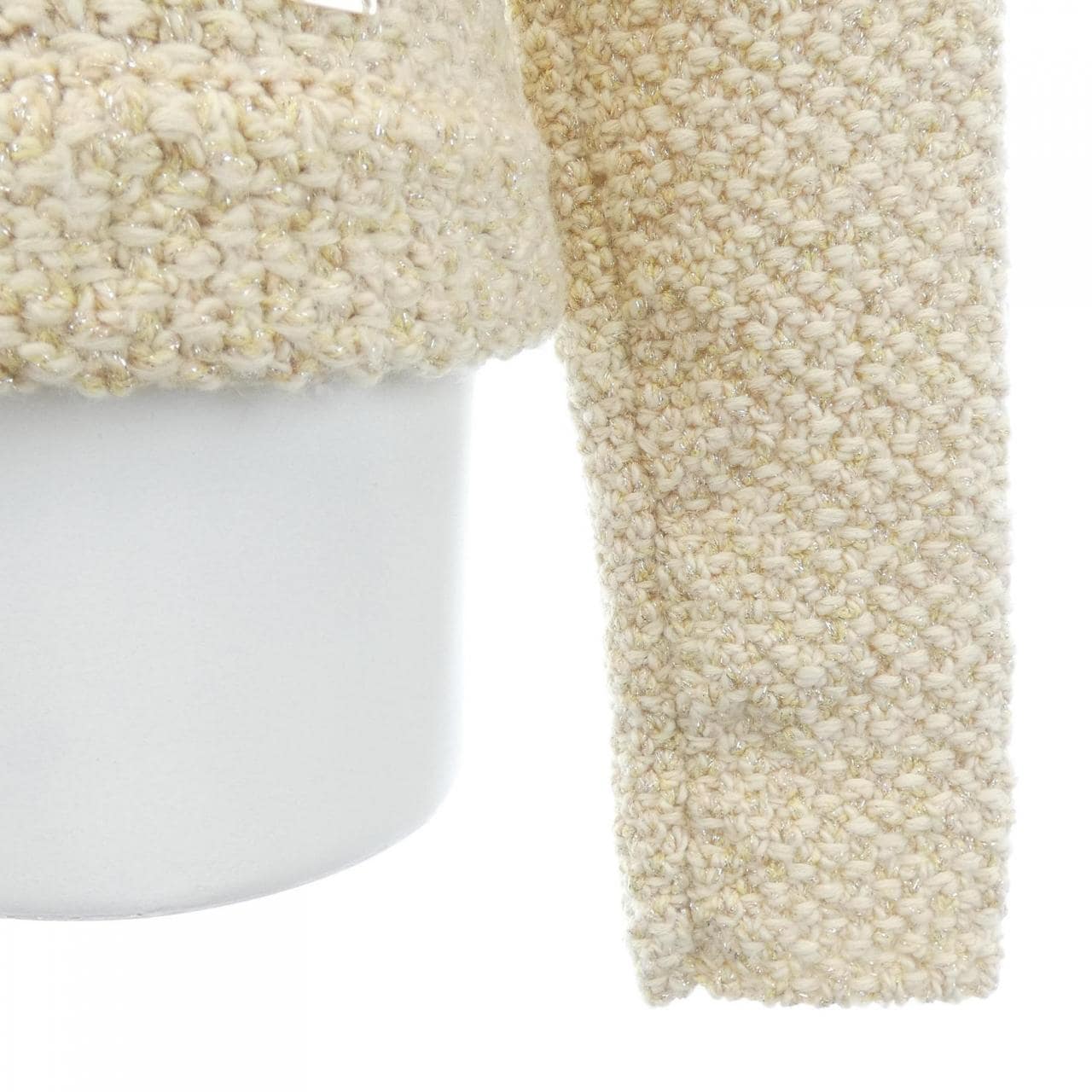 【ヴィンテージ】シャネル CHANEL P21873V01381 03A ノーカラージャケット