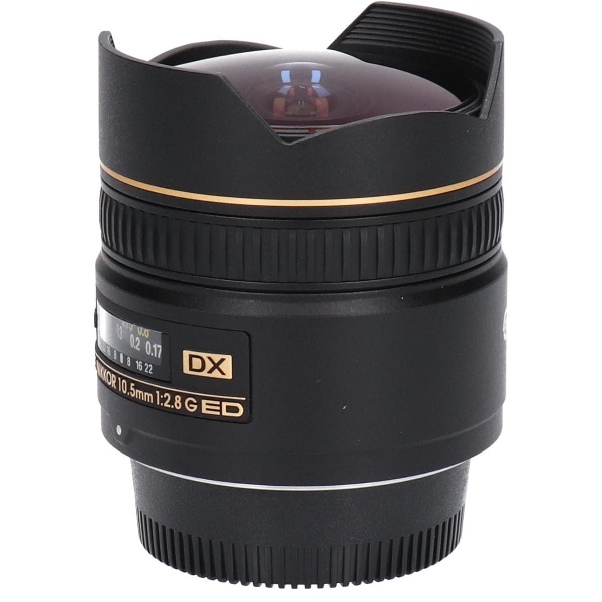 ＡＦ　ＤＸ１０．５ｍｍ　Ｆ２．８Ｇ　ＦＩＳＨＥＹＥ