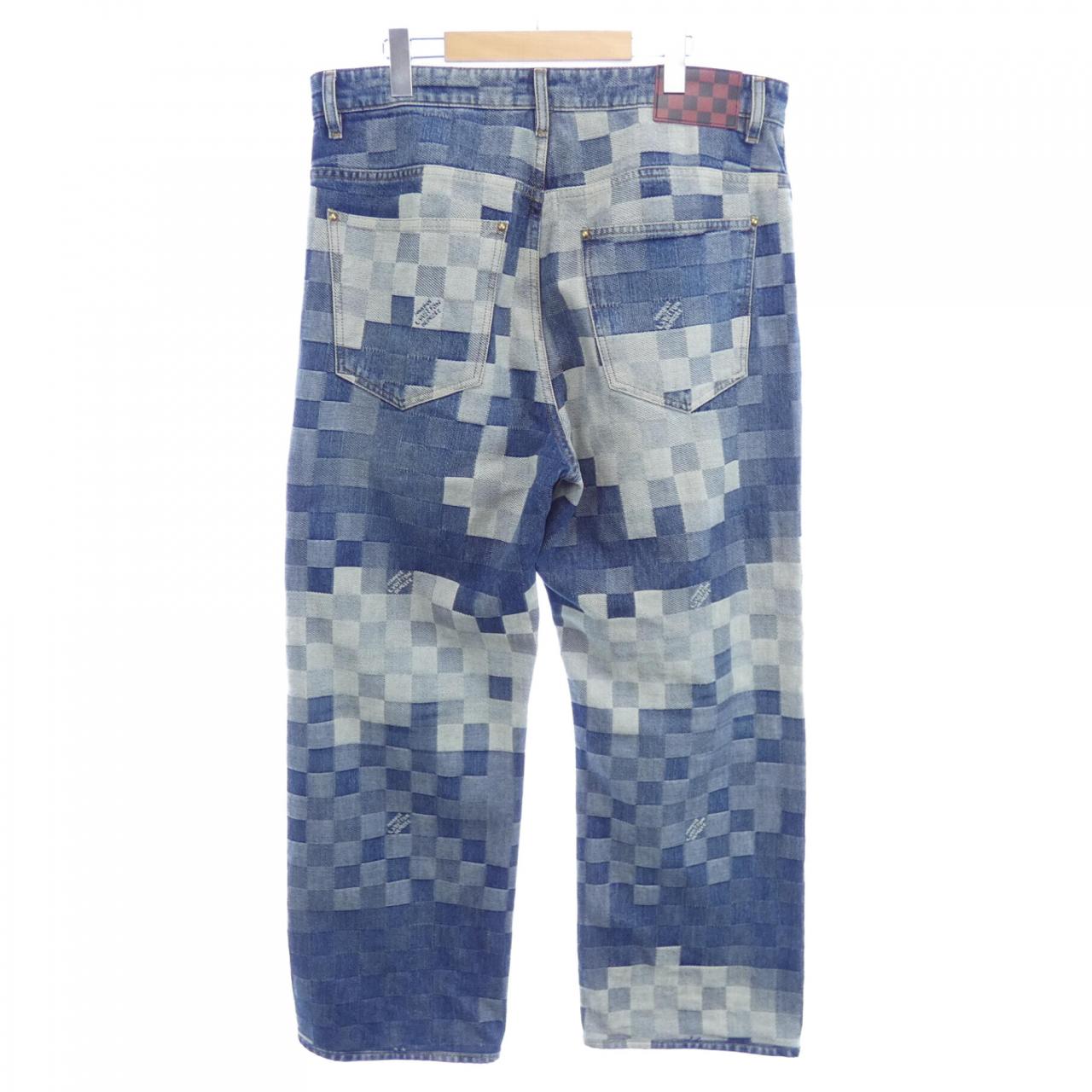 LOUIS VUITTON Vuitton Damier 牛仔滑板裤 HQD87WGCO 牛仔裤