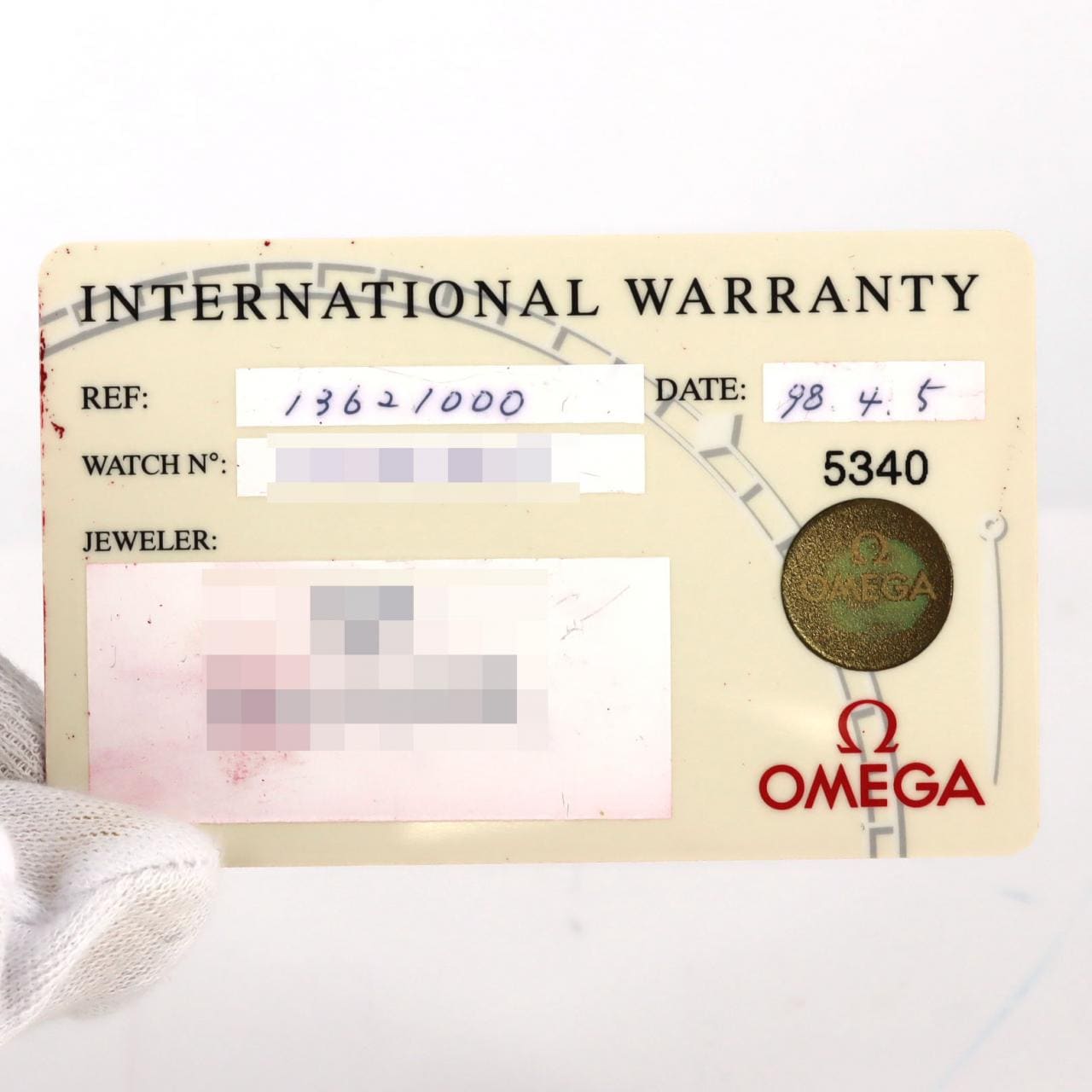 オメガ コンステレーションミニ コンビ 1362.10 SSxYG クォーツ