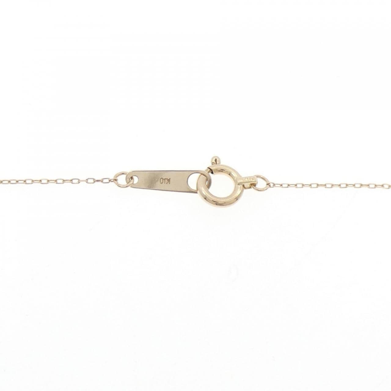 K10PG ダイヤモンド ネックレス 0.01CT