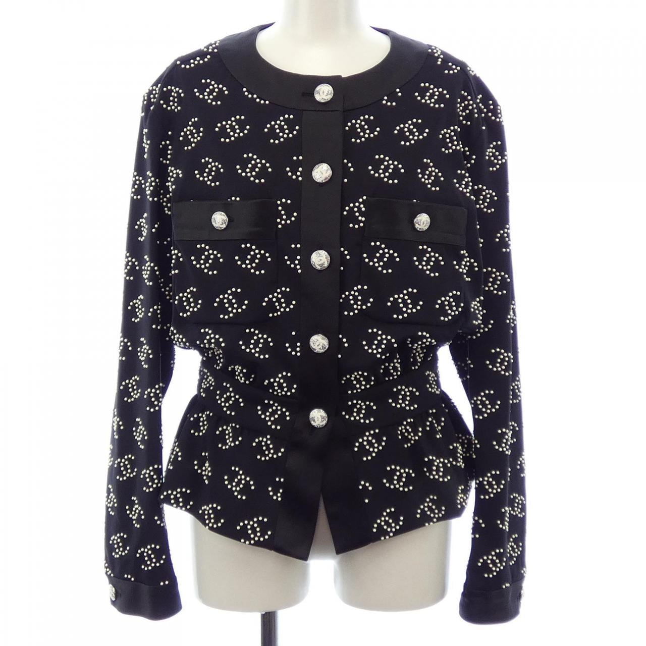 シャネル CHANEL LOOK42 P73967V65539 23C ノーカラージャケット