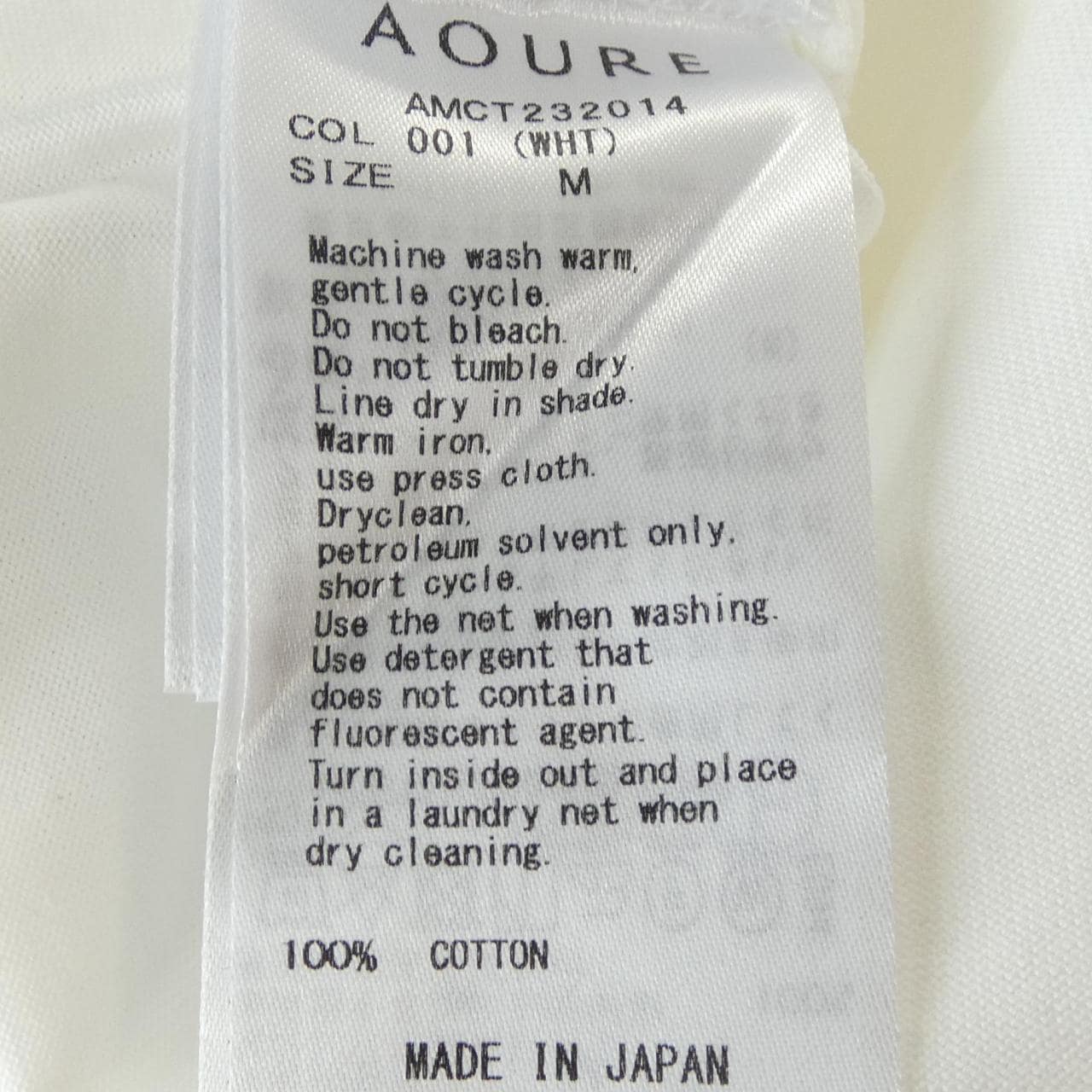 AOURE Tシャツ