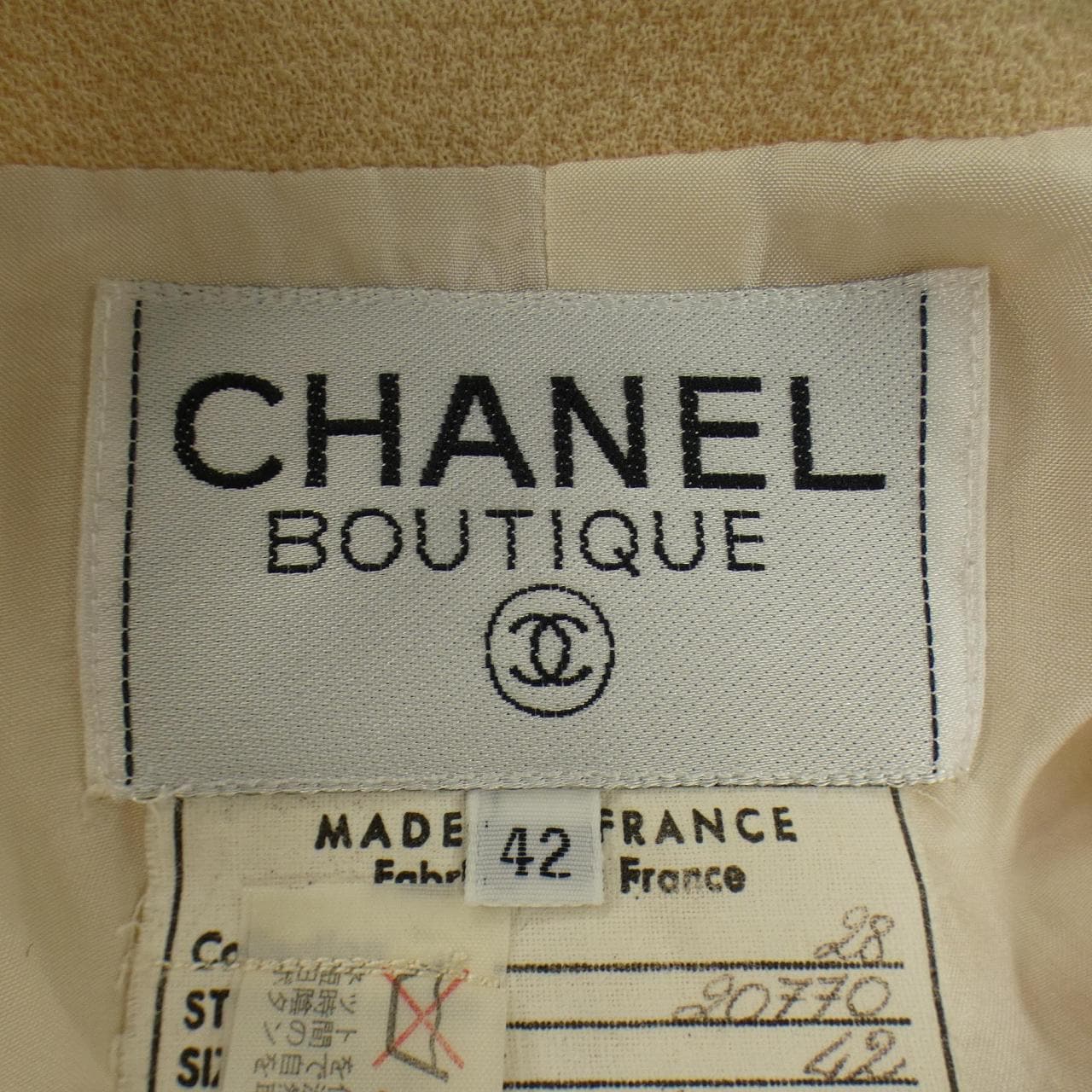 【ヴィンテージ】シャネル CHANEL 28 20770D36 スーツ