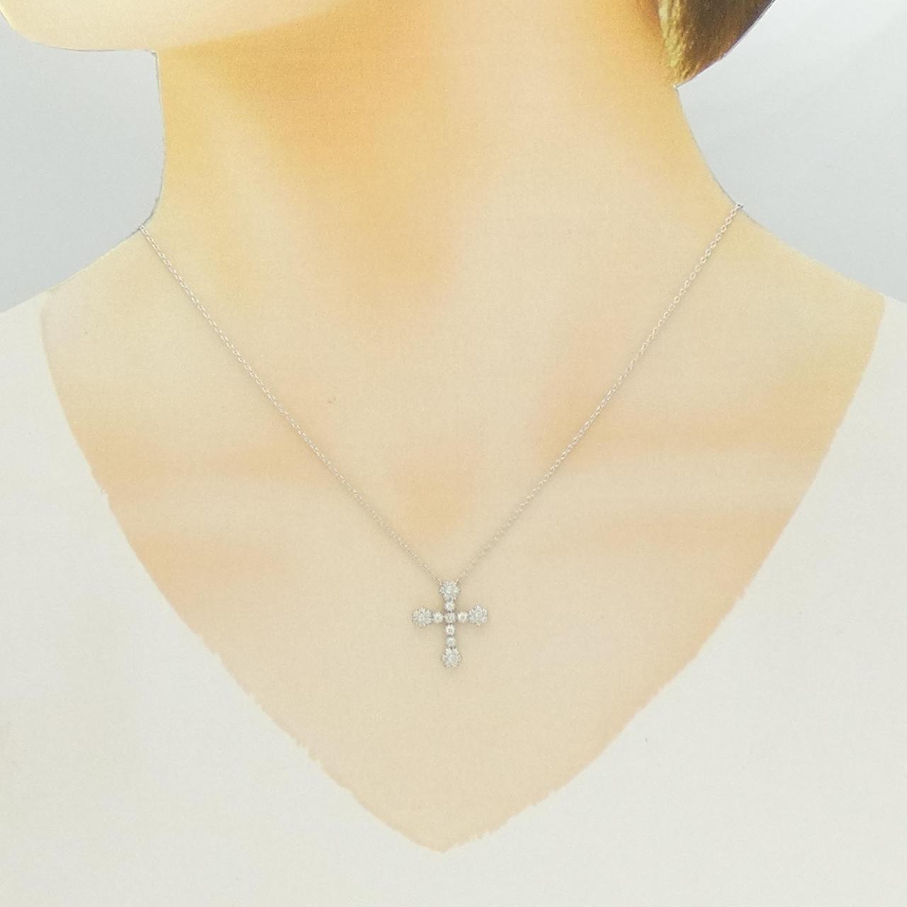 スタージュエリー ダイヤモンド ネックレス 0.24CT