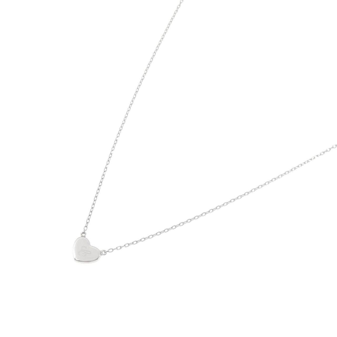 PT900/PT850 ハート ネックレス
