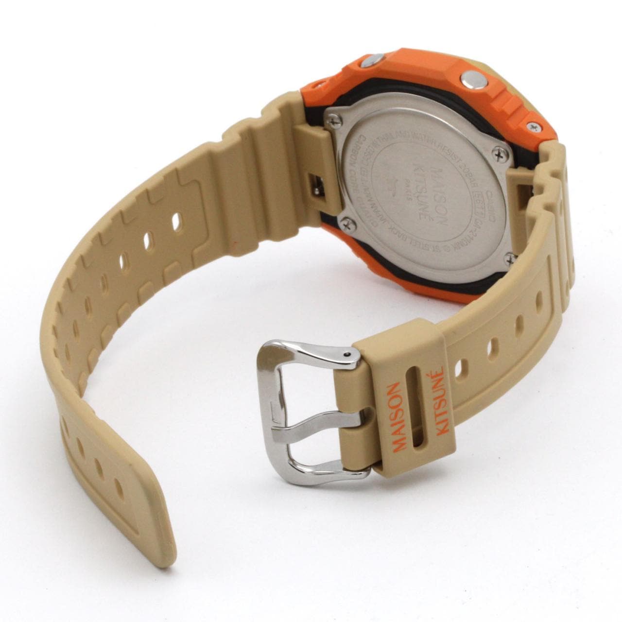 カシオ G-SHOCK MAISON KITSUNEコラボ GA-2110MK-5AJR ラバー クォーツ