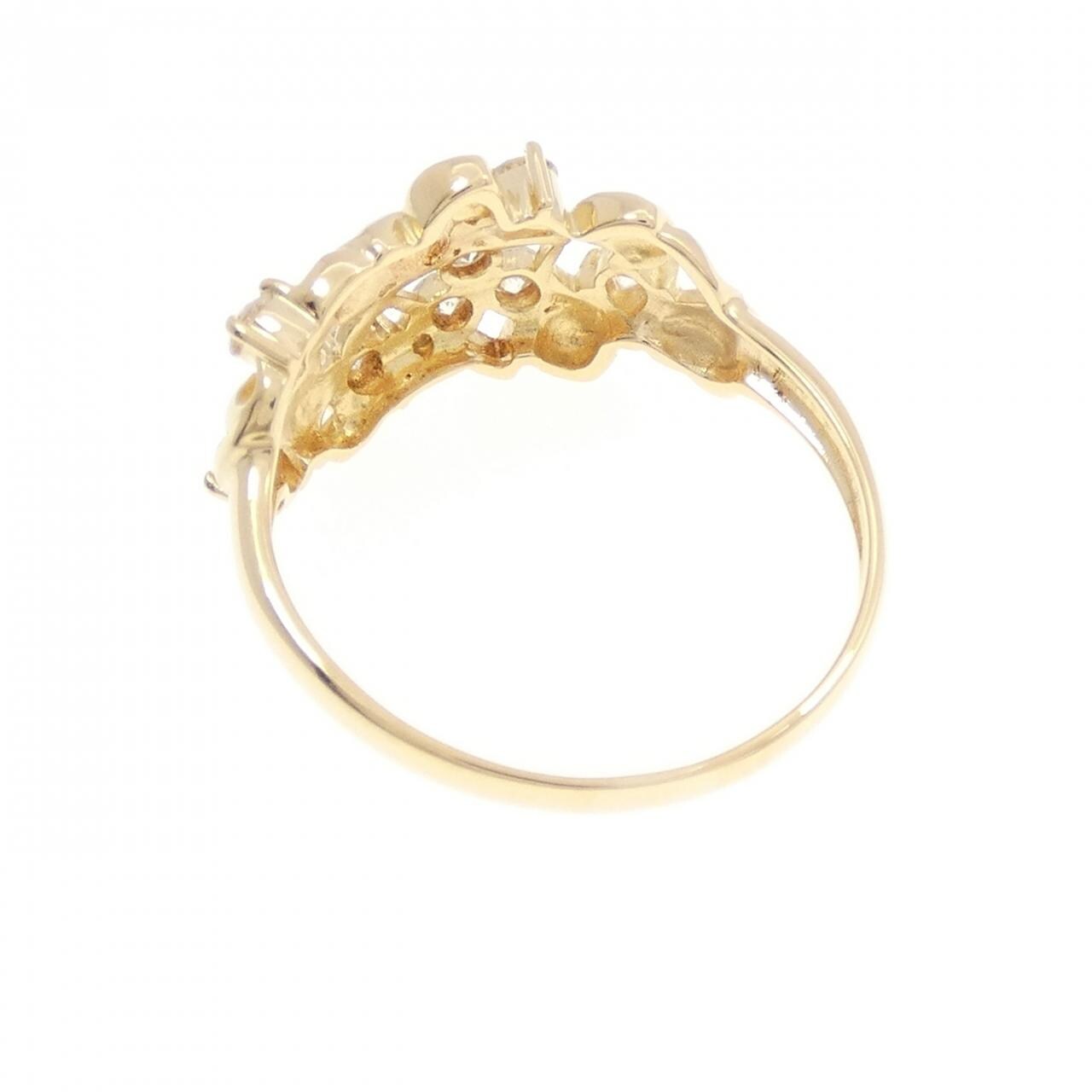 K18YG ダイヤモンド リング 0.31CT