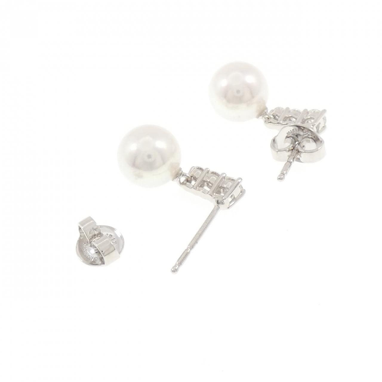 ミキモト アコヤパール ピアス 7.8mm