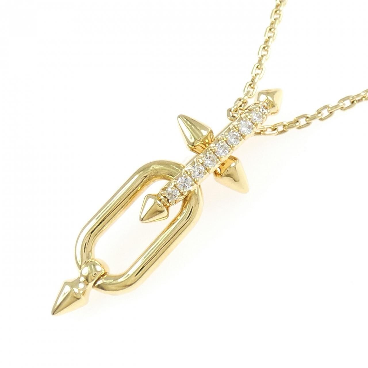 ティファニー タイタン ネックレス 0.24CT