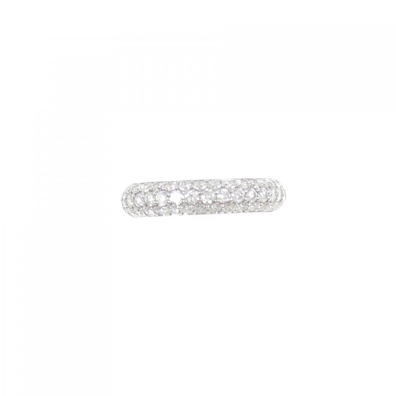 PT900 パヴェ ダイヤモンド リング 1.00CT