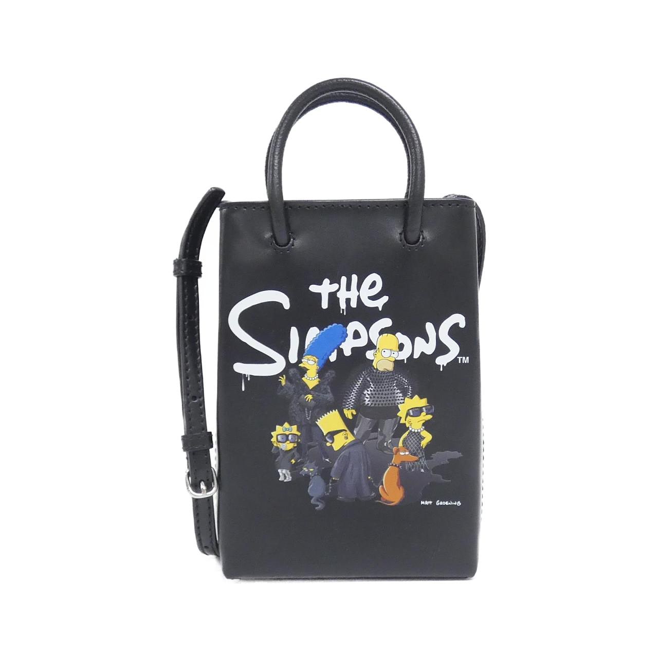 バレンシアガ THE SIMPSONS 593826 23VBN ショルダーバッグ