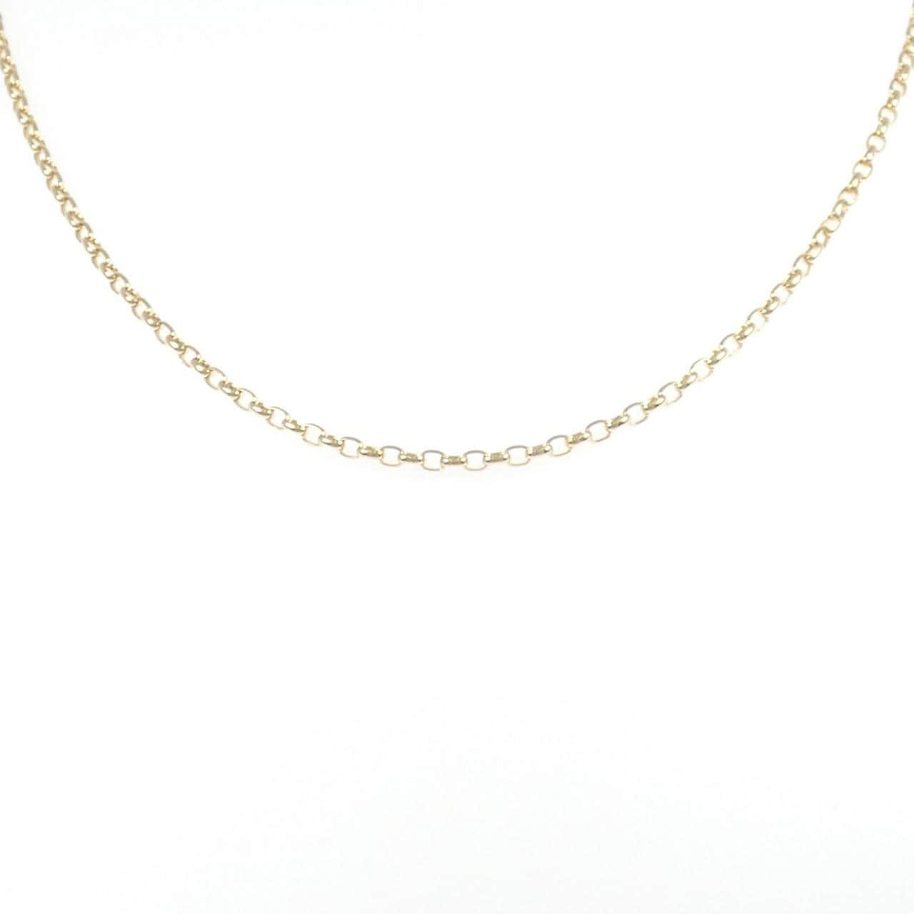 K18YG necklace