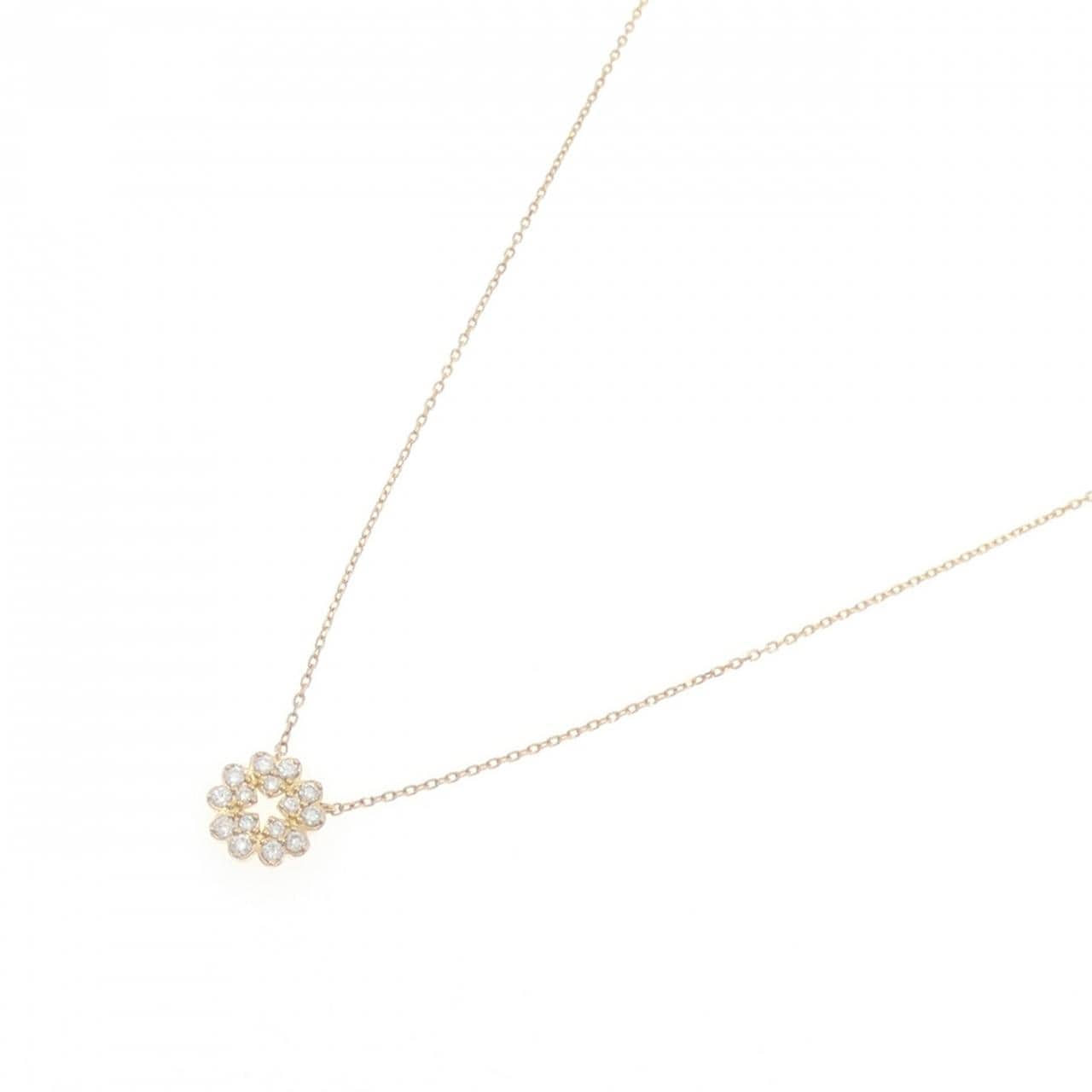 ポンテヴェキオ ダイヤモンド ネックレス 0.12CT