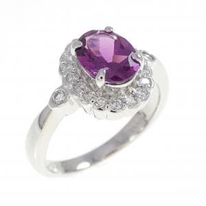 PT900 ガーネット リング 1.40CT