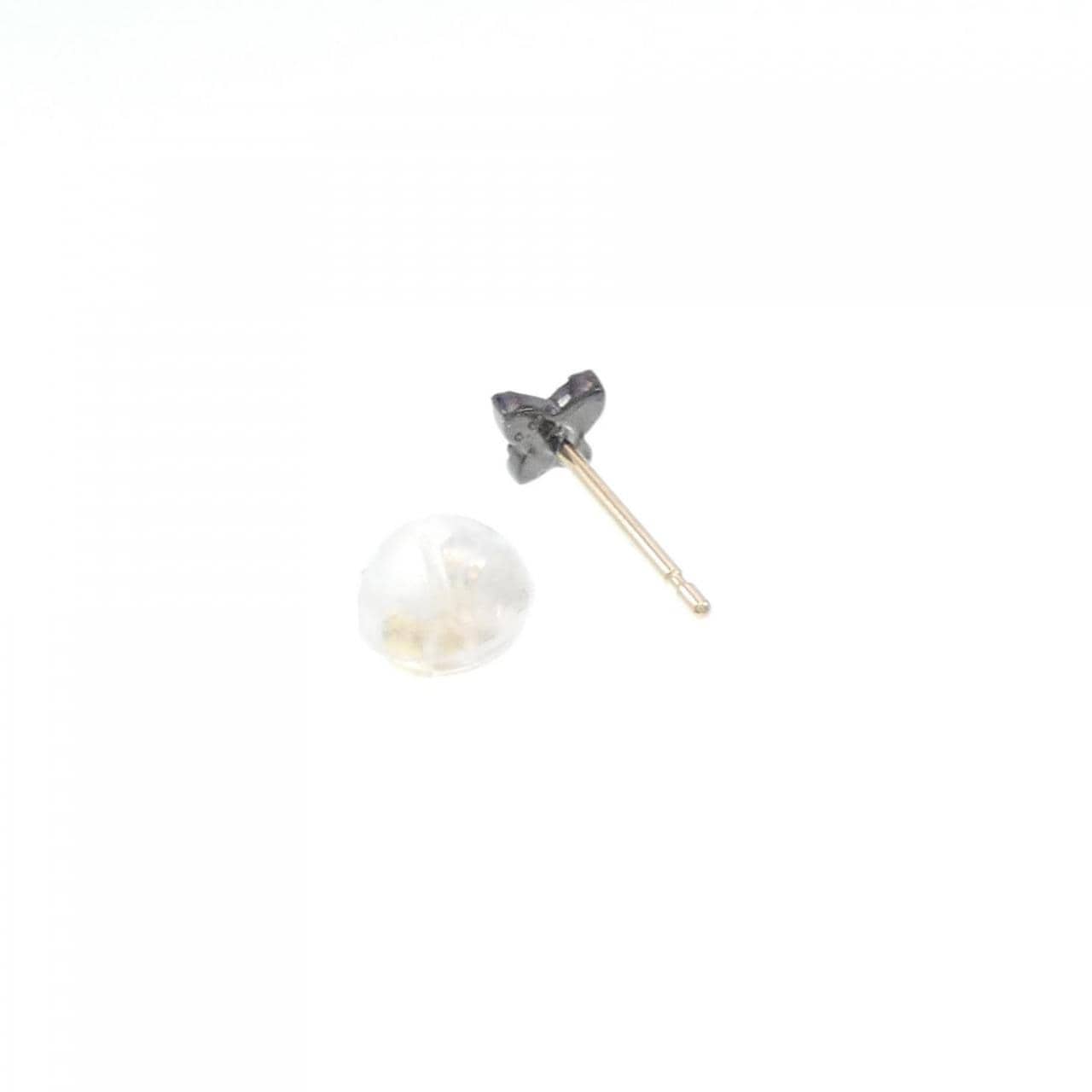 [新品] K18BG/K18YG钻石耳环 0.02CT单耳