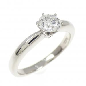 PT900 ソリティア ダイヤモンド リング 0.486CT
