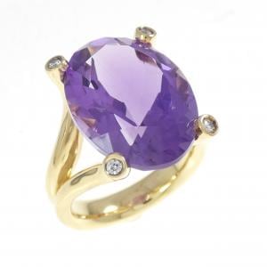 K18YG アメジスト リング