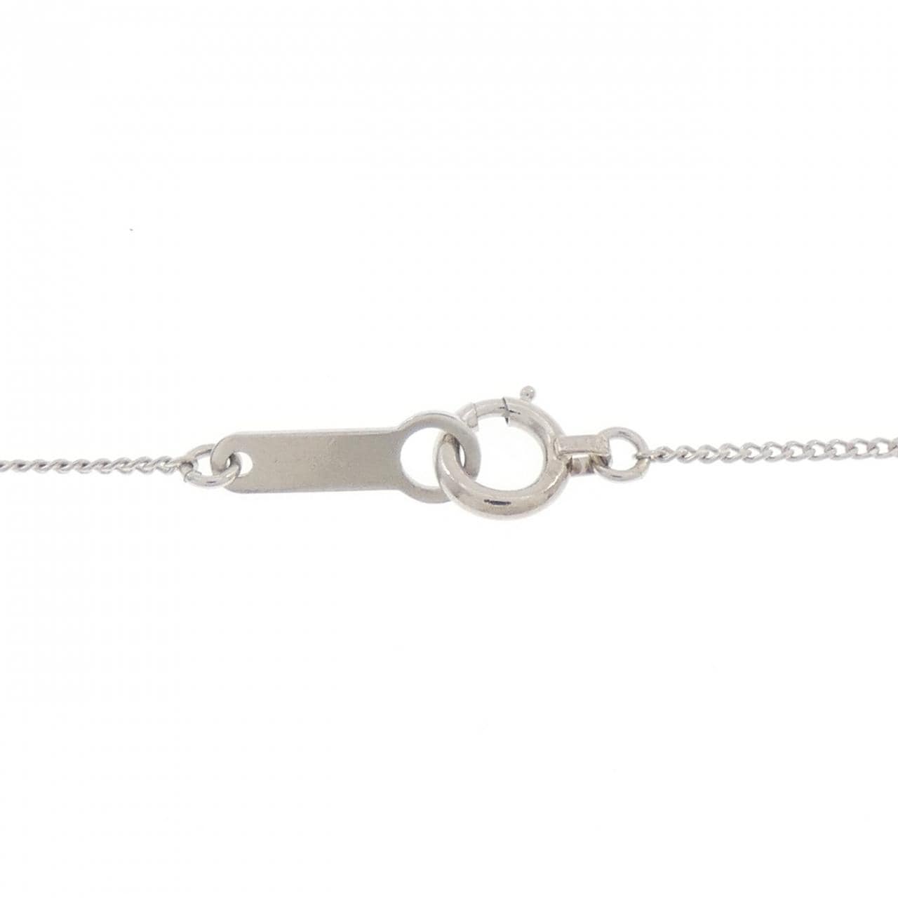 PT850 エメラルド ネックレス 0.70CT